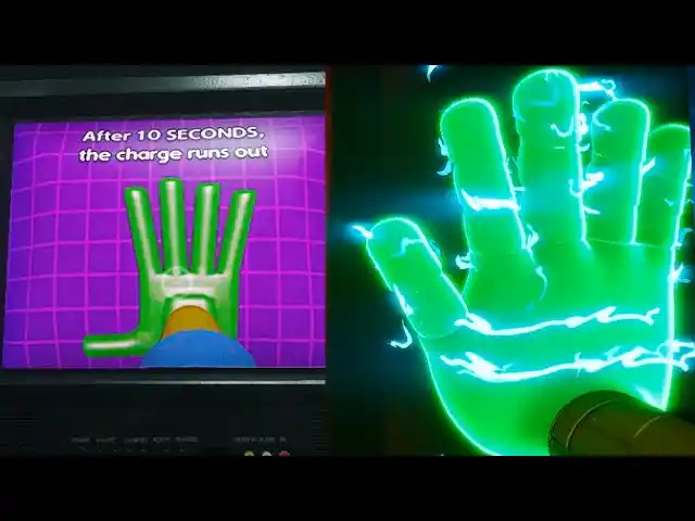 green hand
